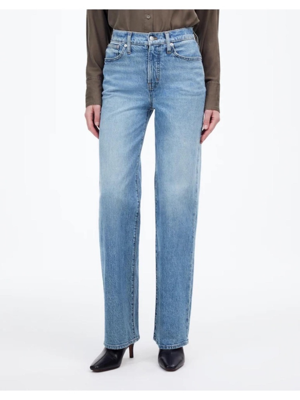 Madewell The Perfect Vintage Wide-Leg Jean NWT